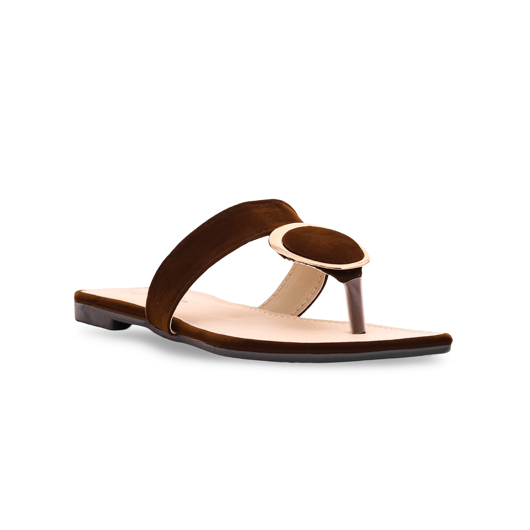 Brown Casual Chappal CL1540