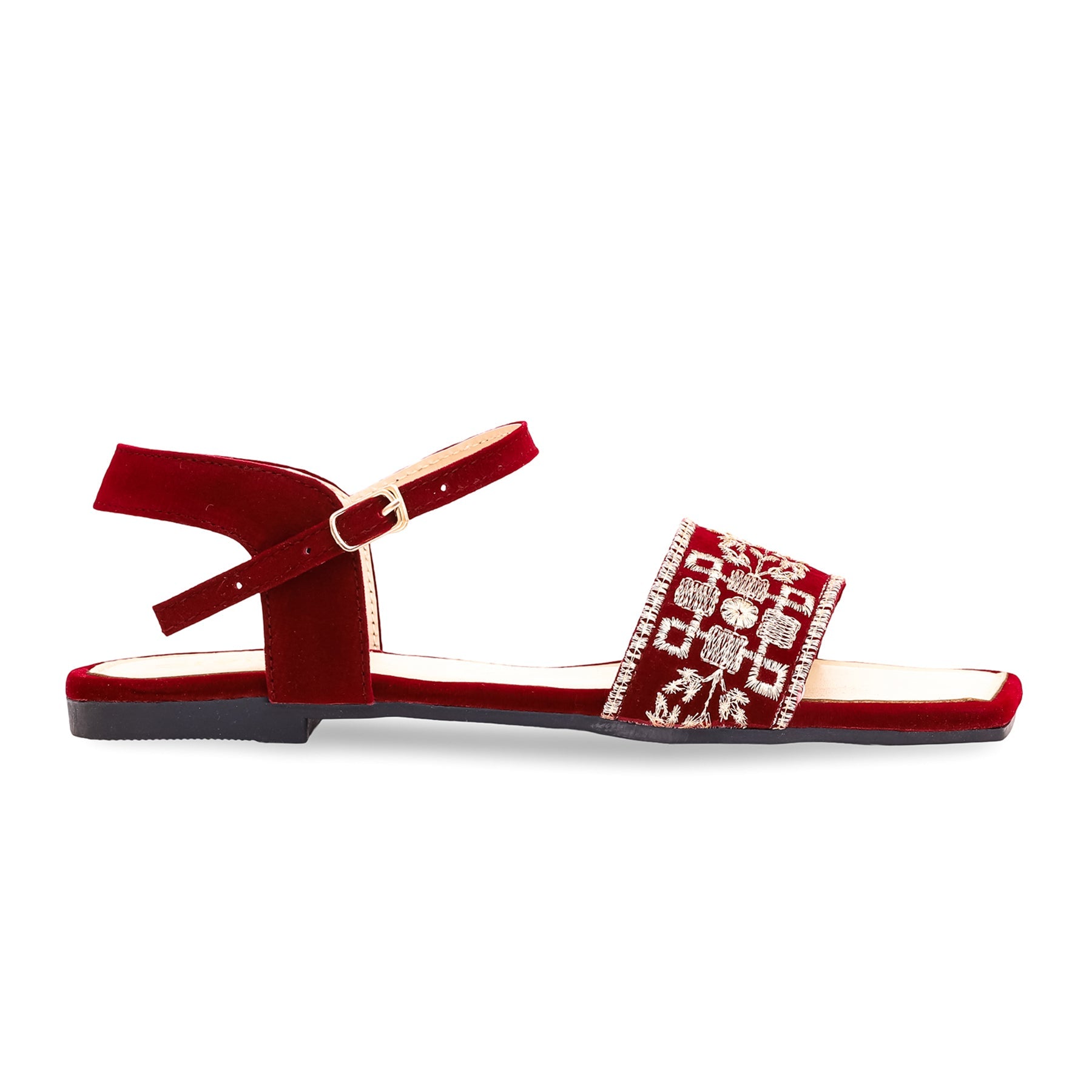 Maroon Casual Sandal CL1769