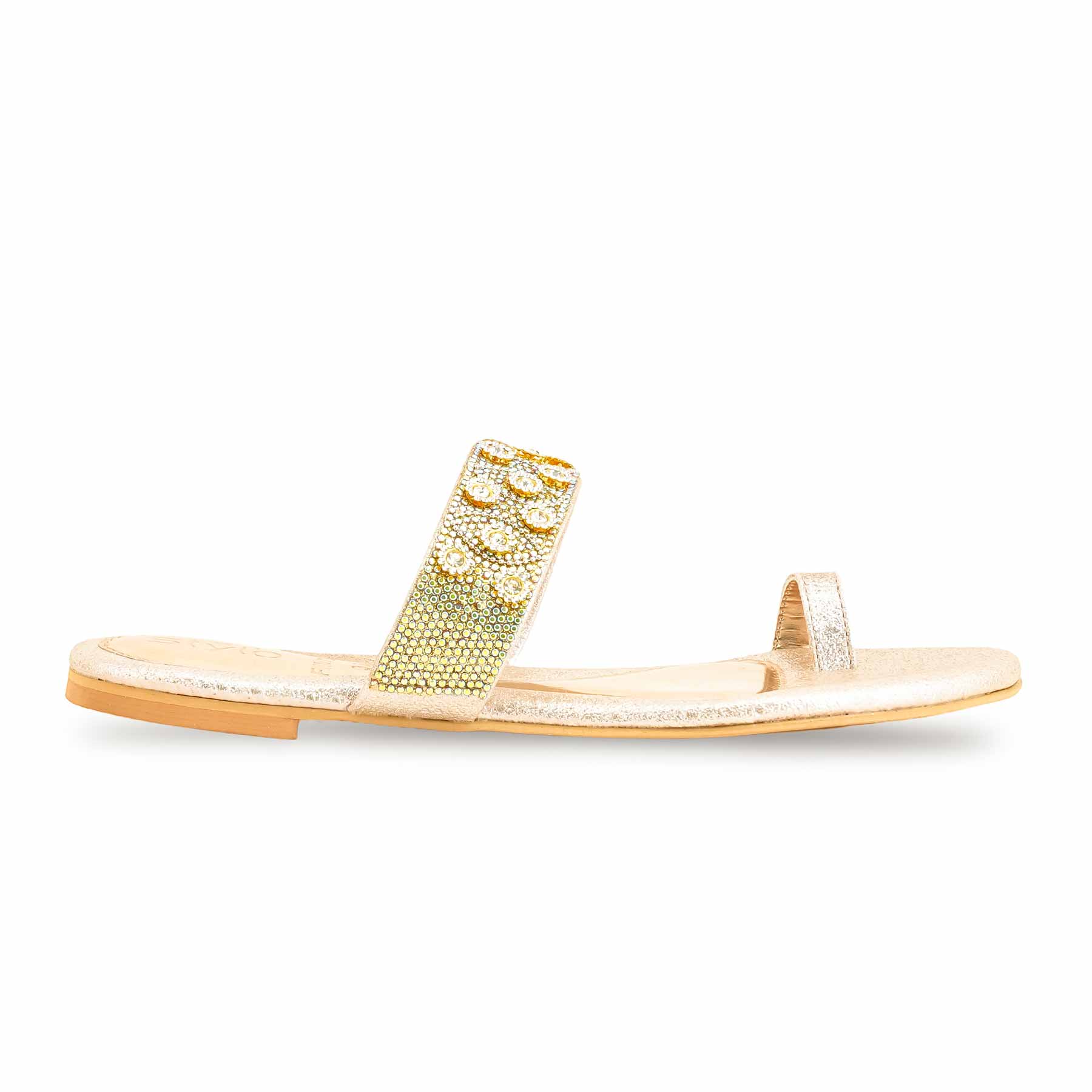 Golden Fancy Chappal FN0618