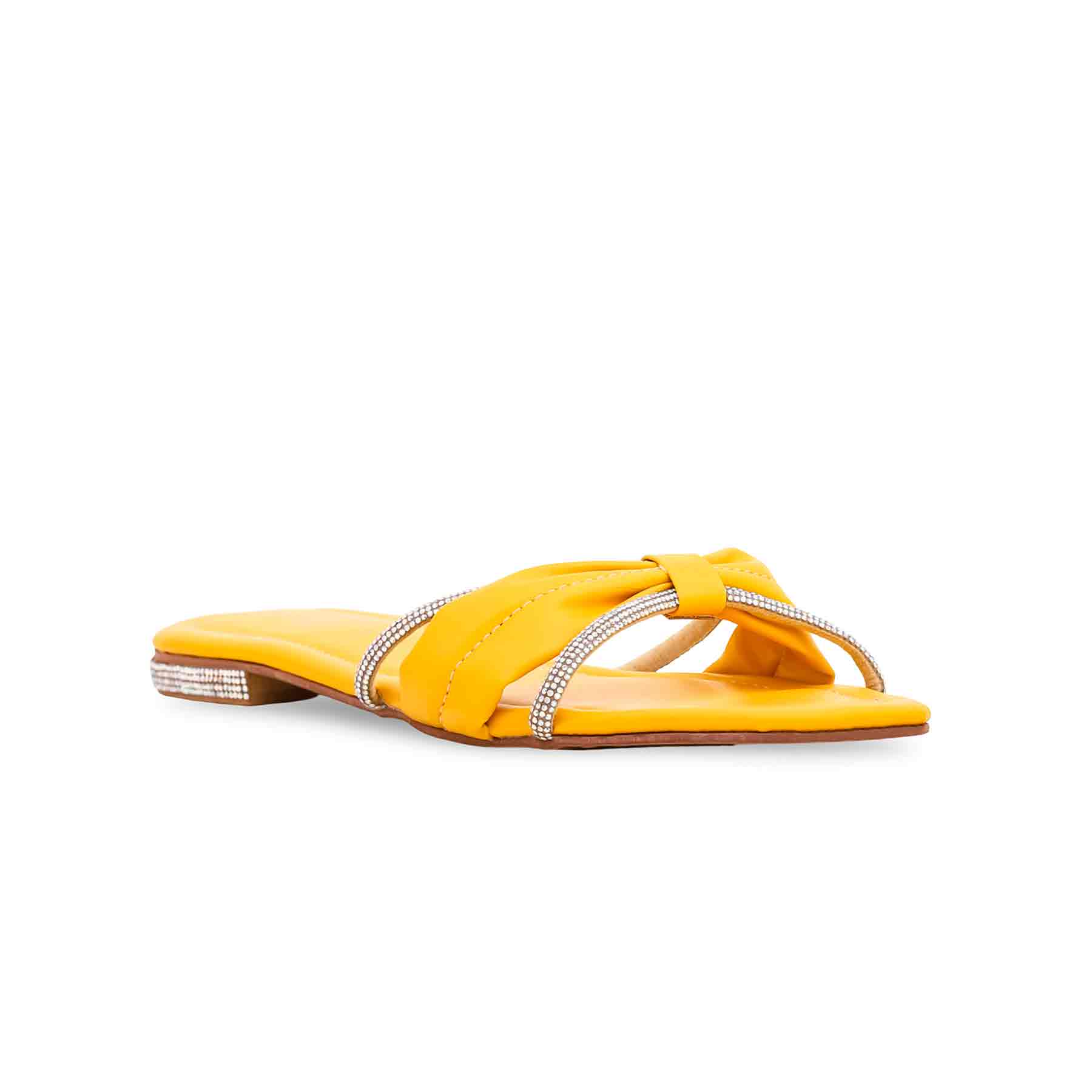 Yellow Formal Slipper FR8126