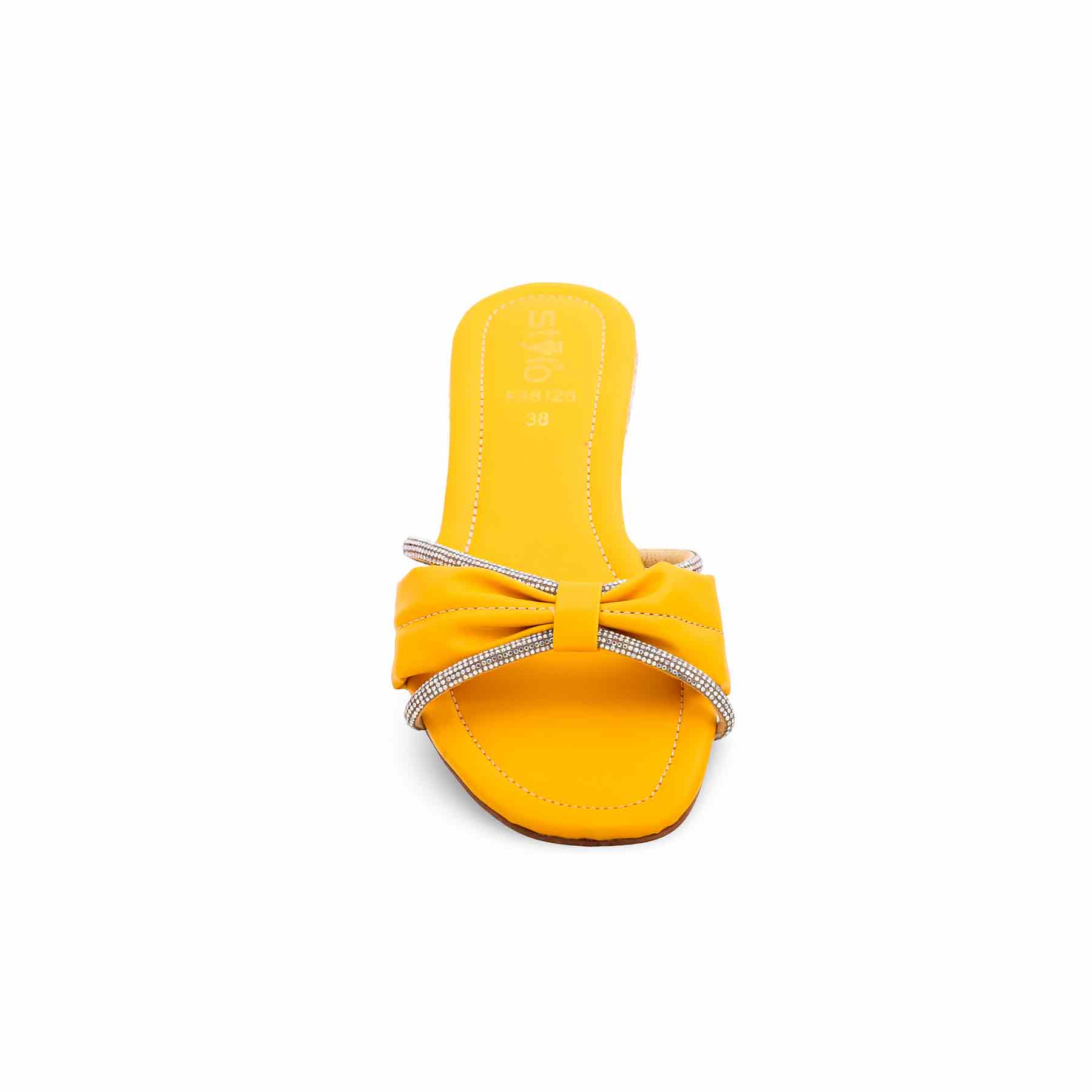 Yellow Formal Slipper FR8126