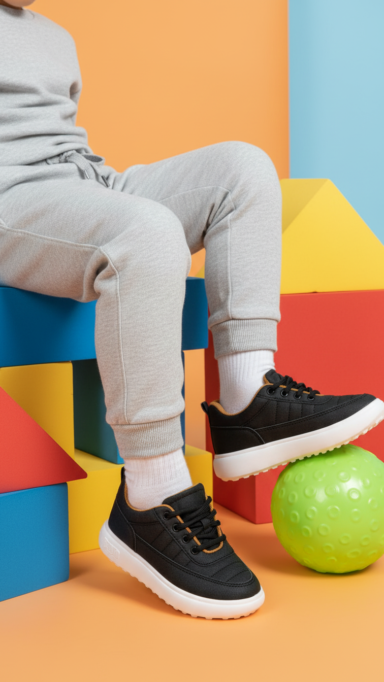 Boys Black Casual Jogger KD1961