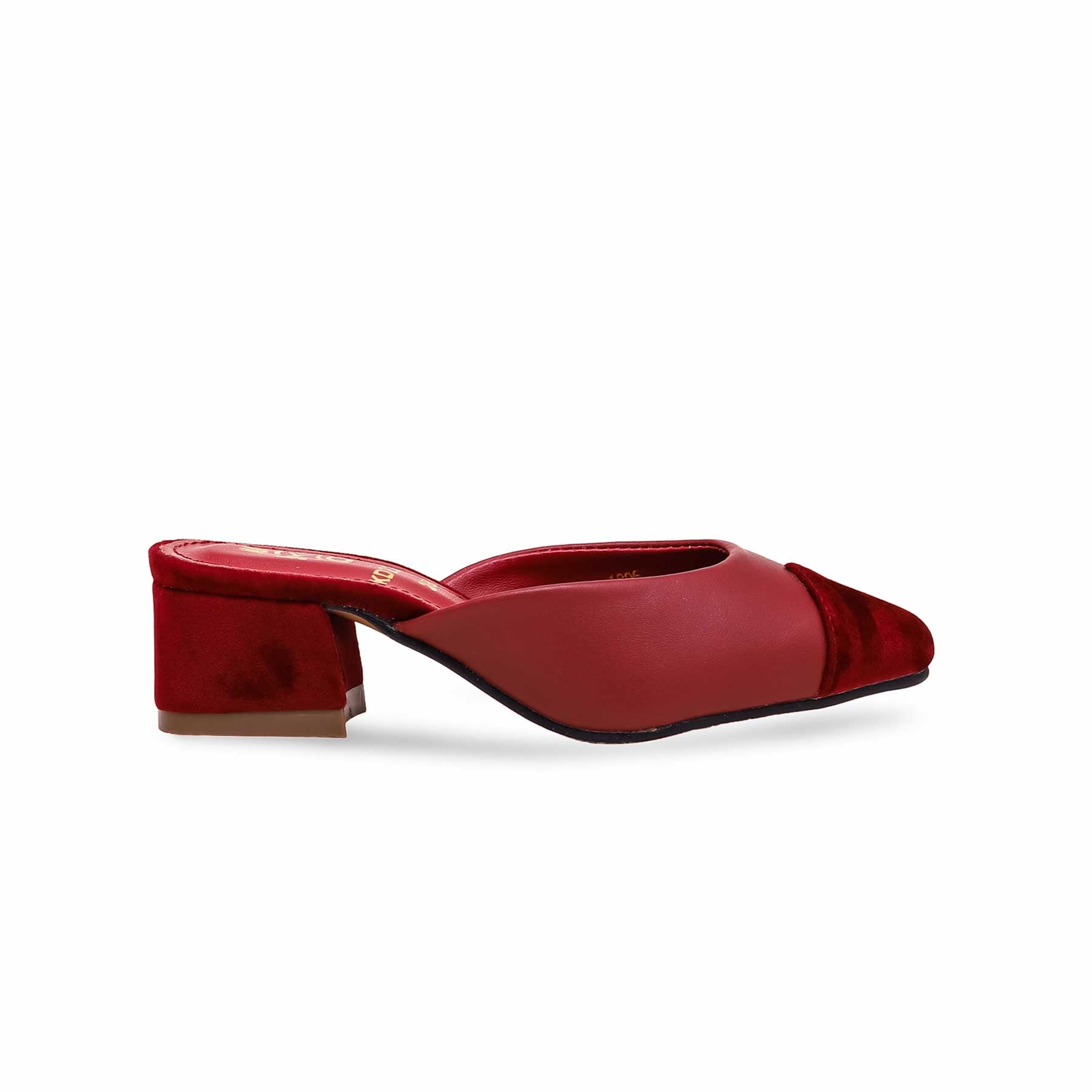 Girls Red Casual Pumps KD0748