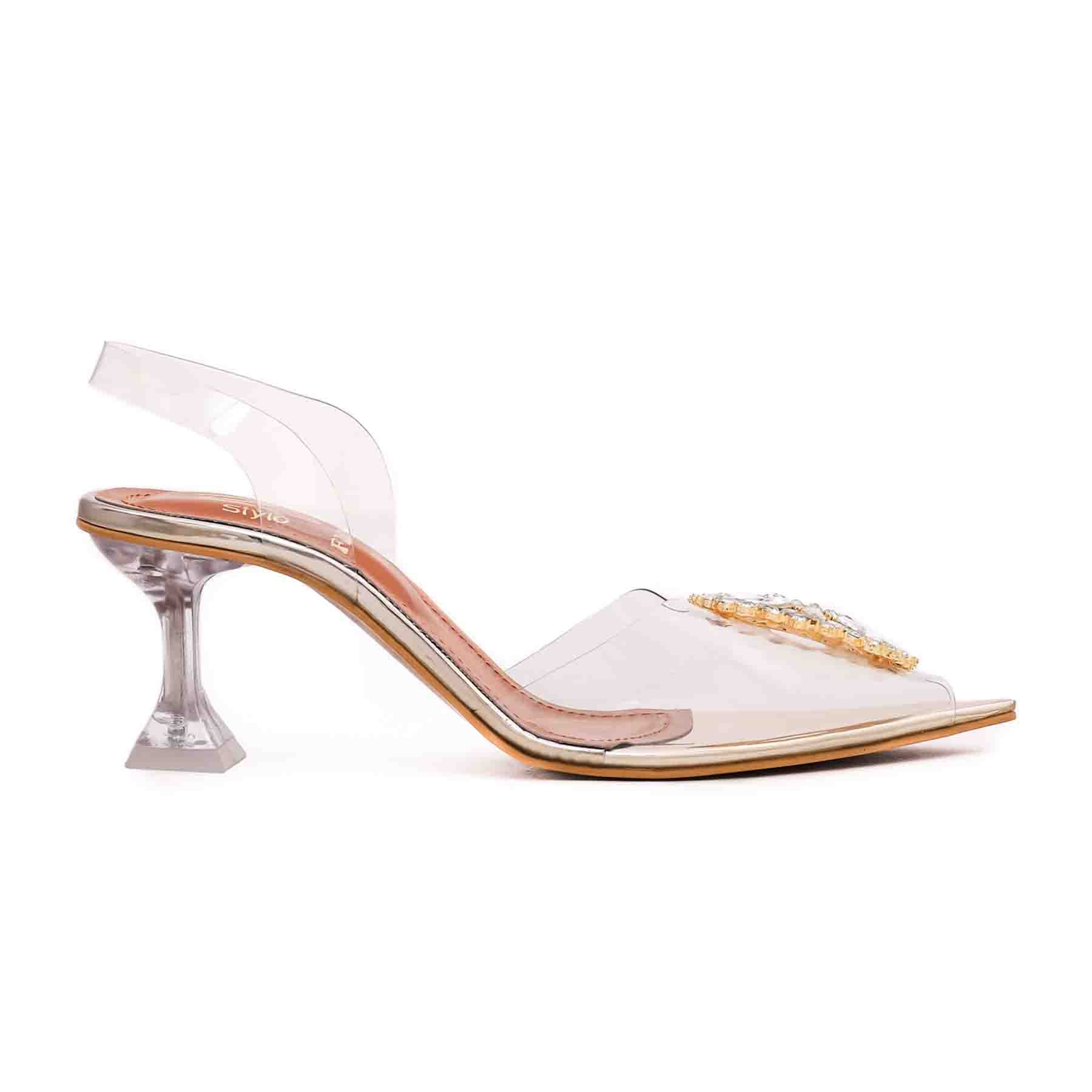 Golden Fancy Bridal Sandal FN5728