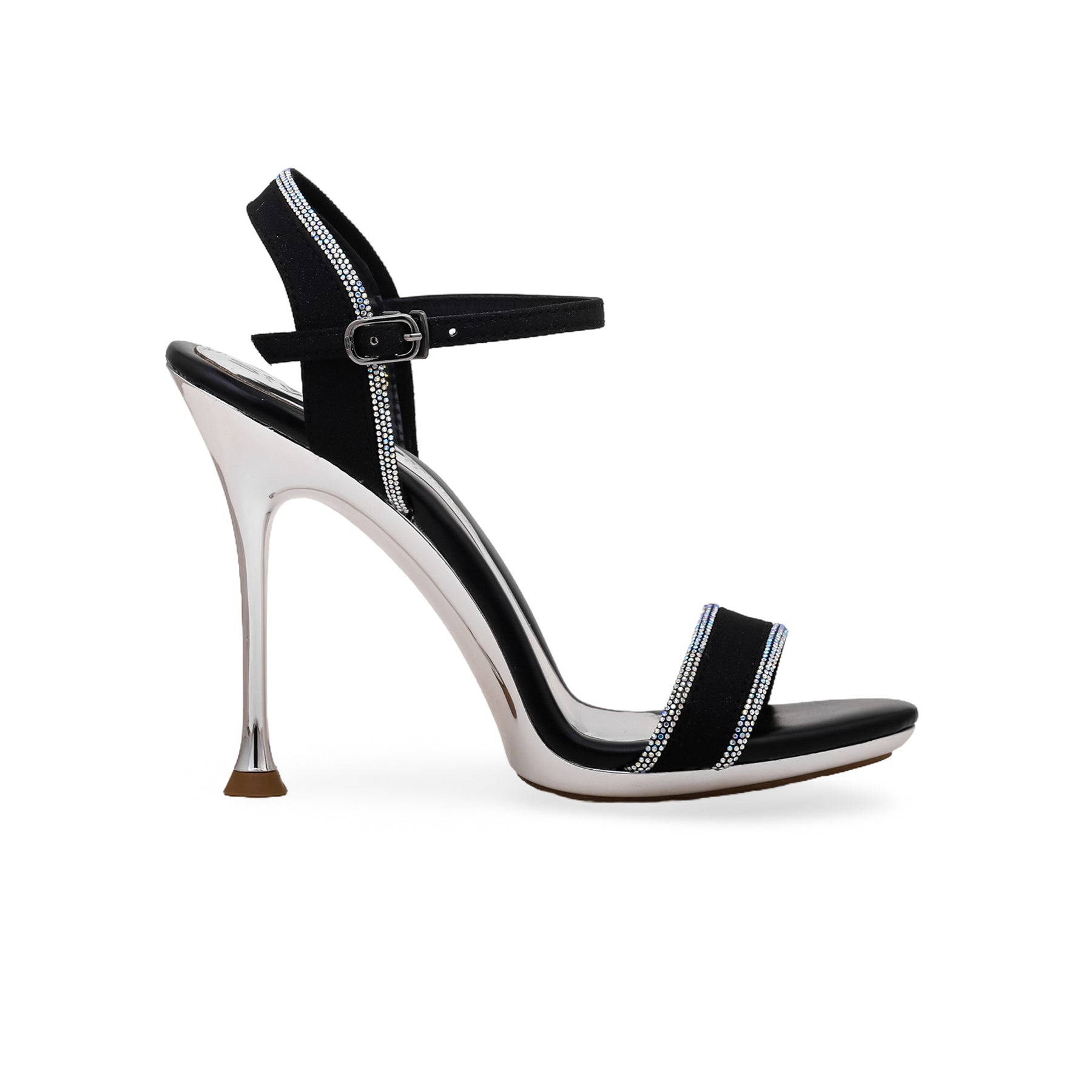 Stylo Gorgeous Lady Bridal Footwear Images Black Fancy Bridal