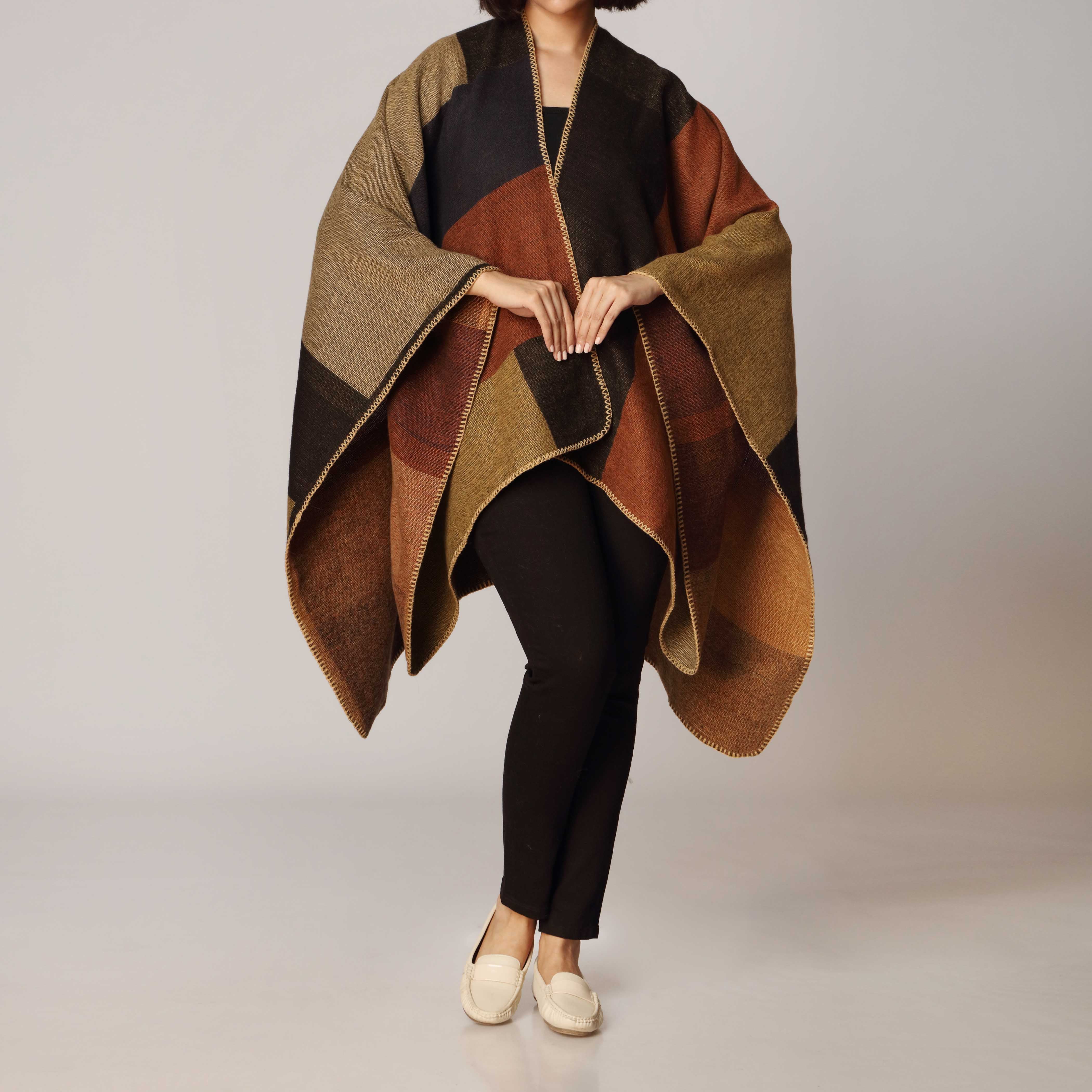 Stylo Winter Cap Shawl Cape Shawls Online In Pakistan Online
