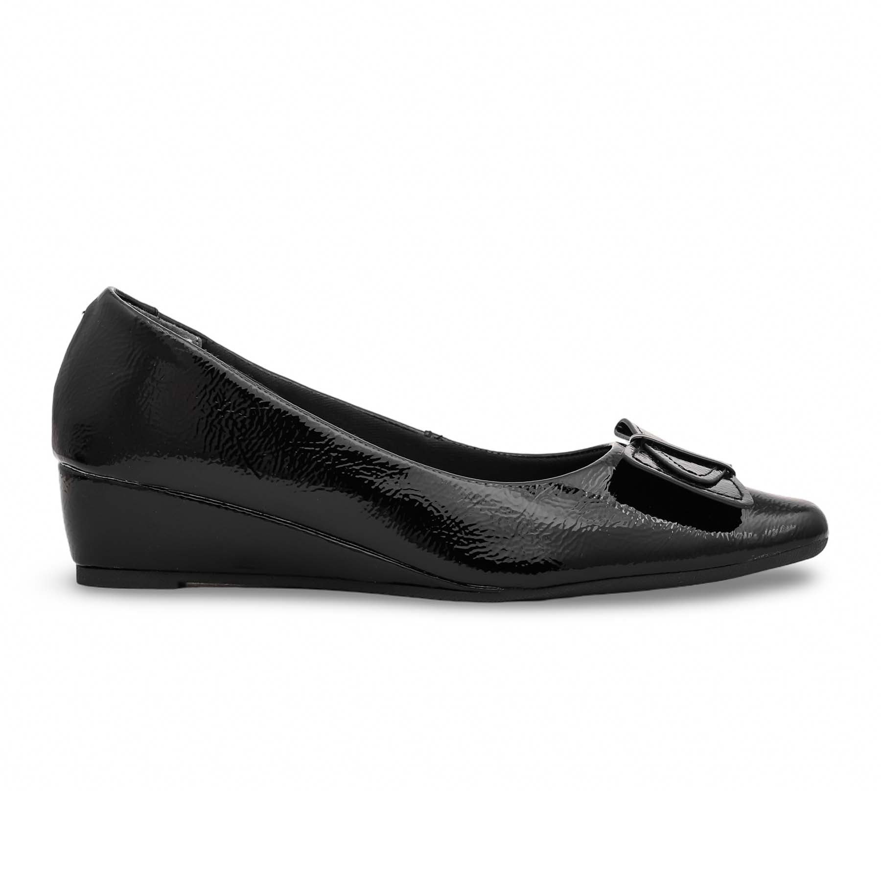 Black Court Shoes WN0939
