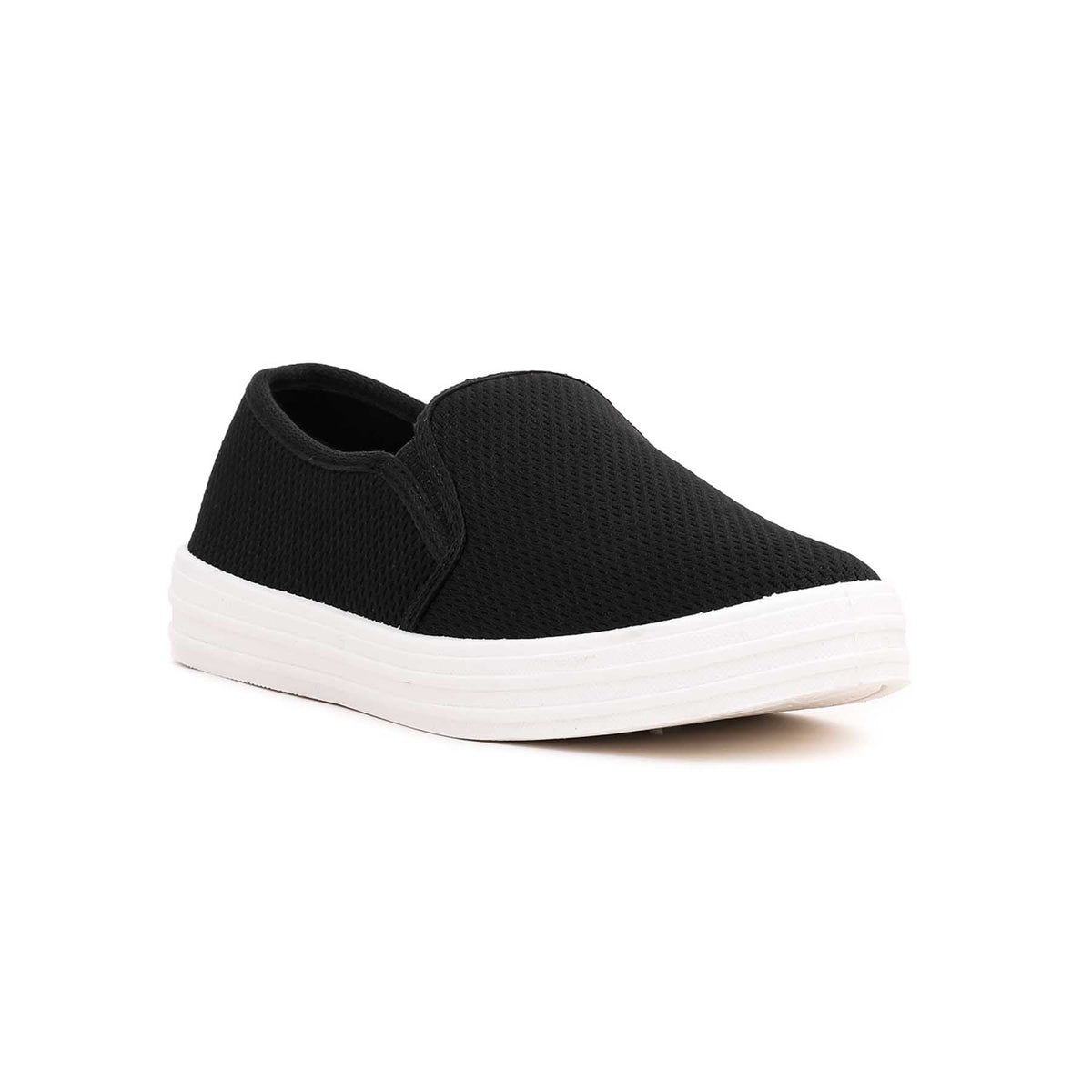 Black Casual Slip Ons WN6132 Stylo