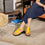 Yellow Formal Sandal PU0173