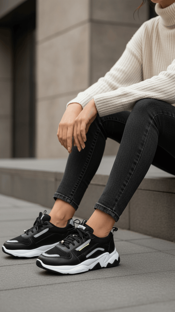 Black Women Casual Sneaker AT7325