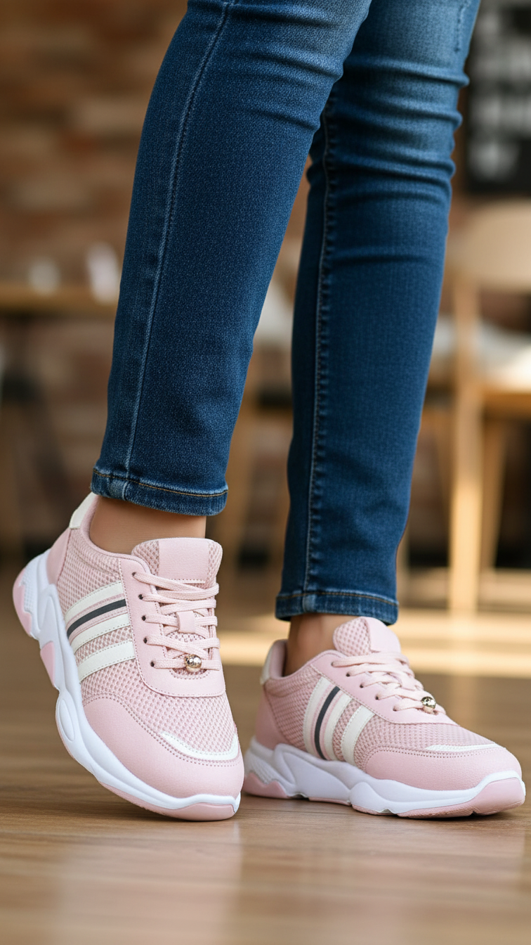 Women Pink Casual Sneaker AT7328