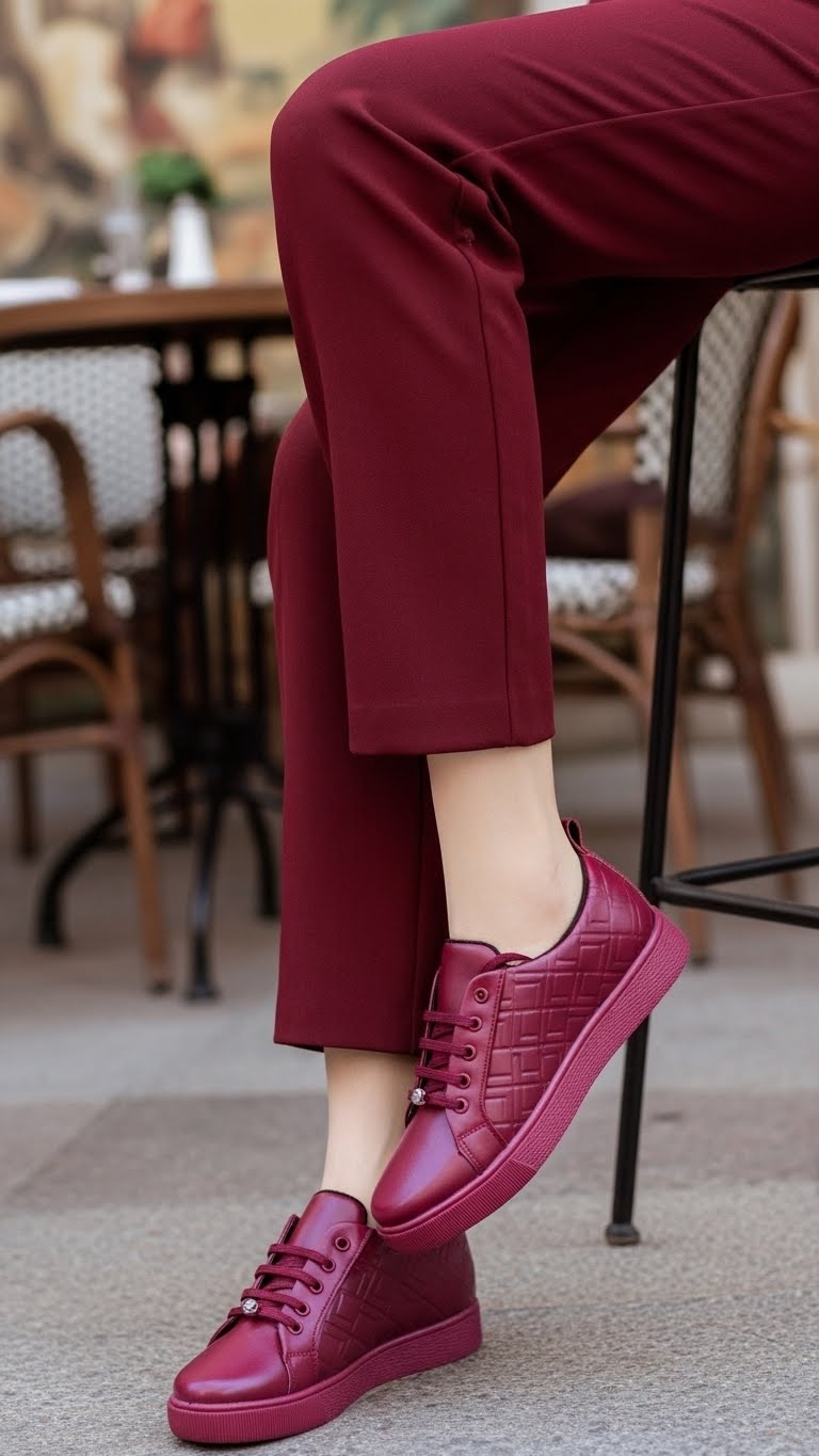Maroon Casual Sneaker AT7332
