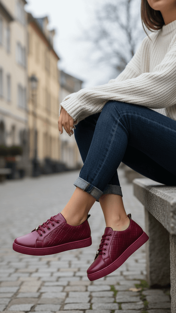 Maroon Casual Sneaker AT7332