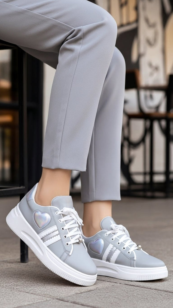 Grey Casual Sneaker AT7336