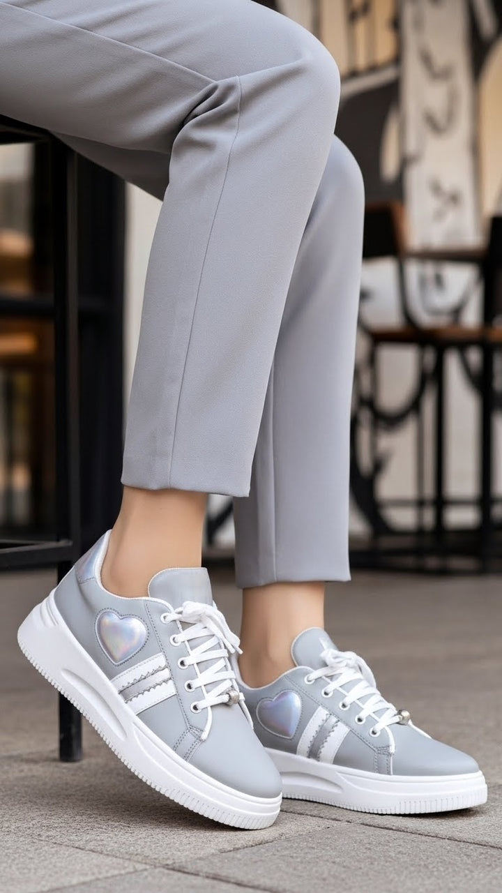 Grey Casual Sneaker AT7336