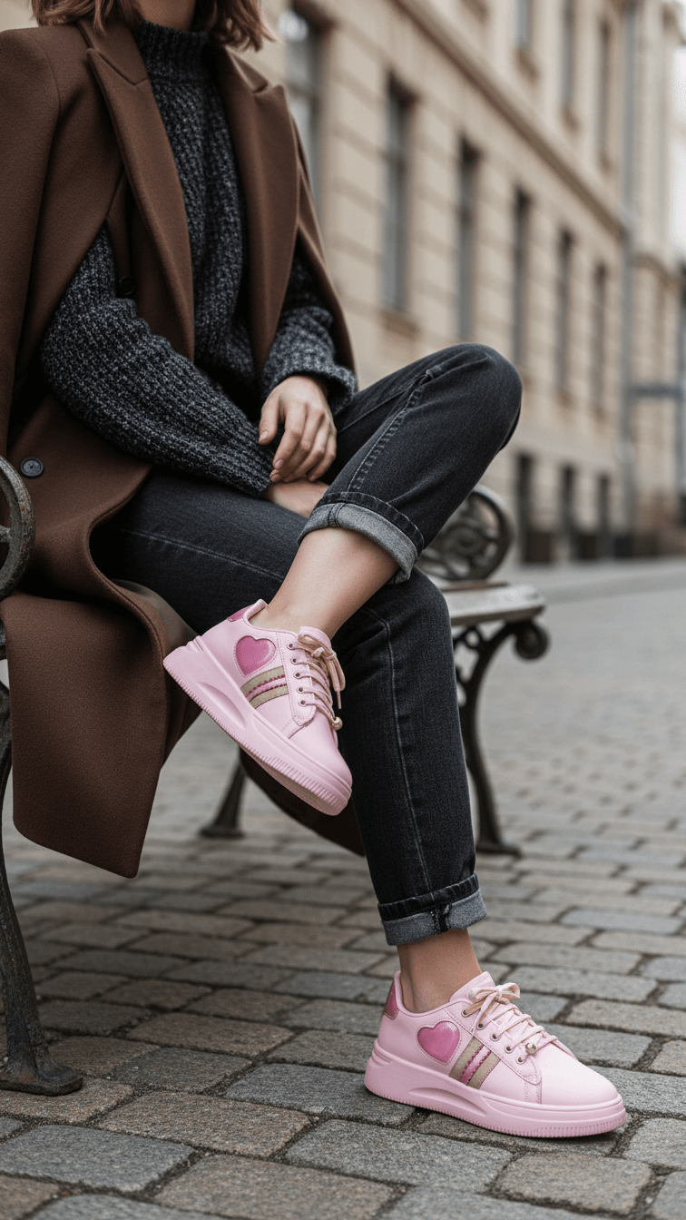 Pink Casual Sneaker AT7336