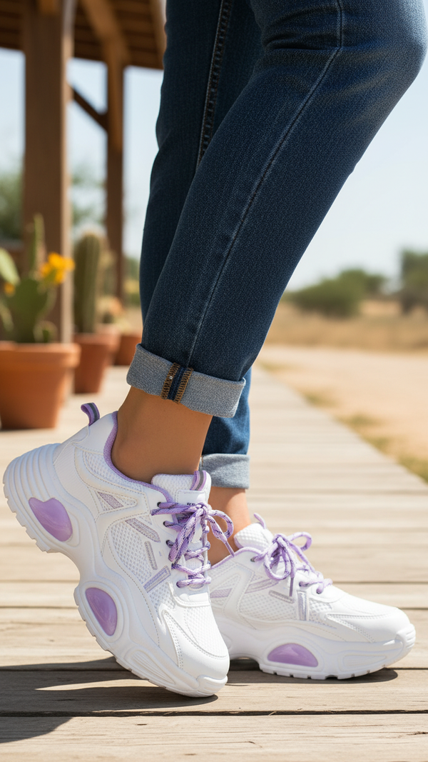 Lilac Casual Sneaker AT7339