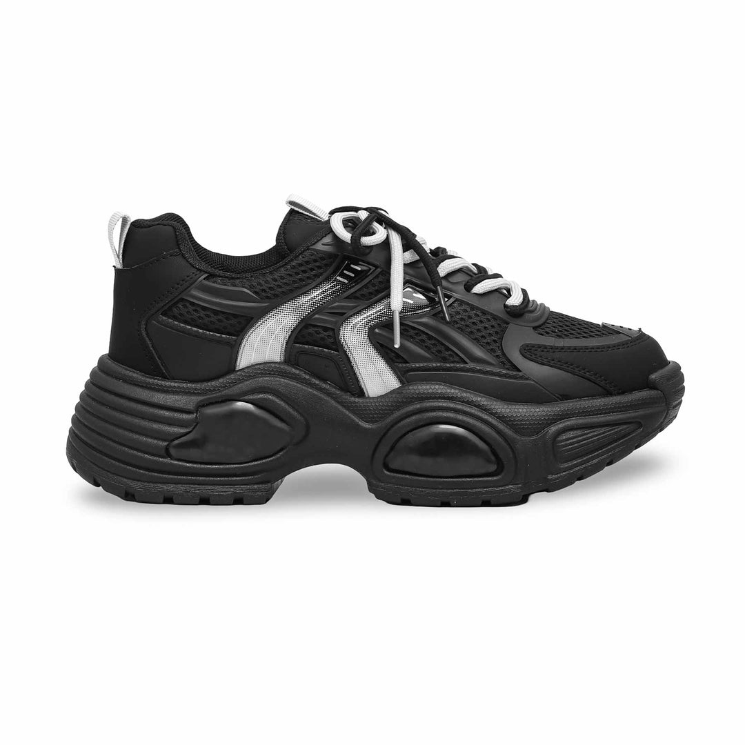 Stylo Black School Sneakers Black Casual Sneaker AT7375