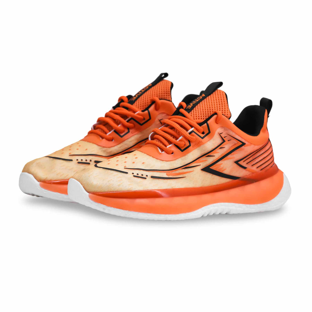 Orange Casual Sneaker AT7343