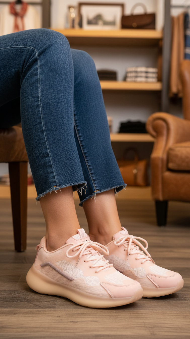 Peach Casual Sneaker AT7347