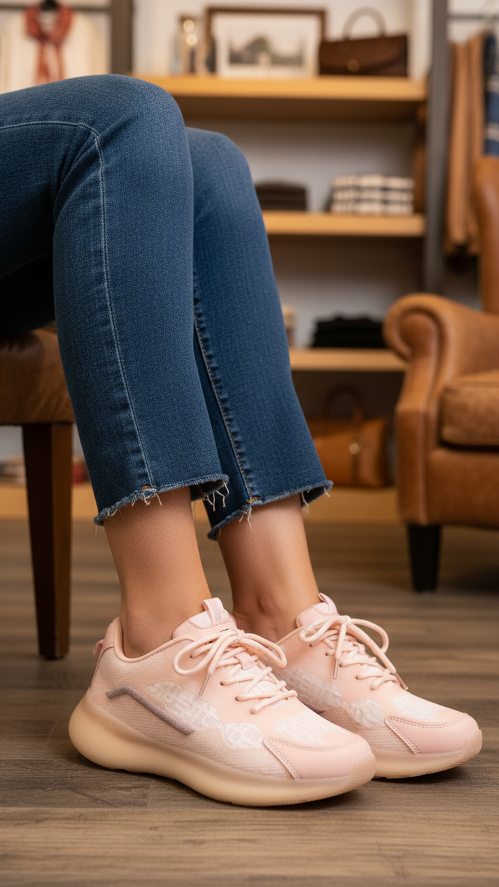 Peach Casual Sneaker AT7347