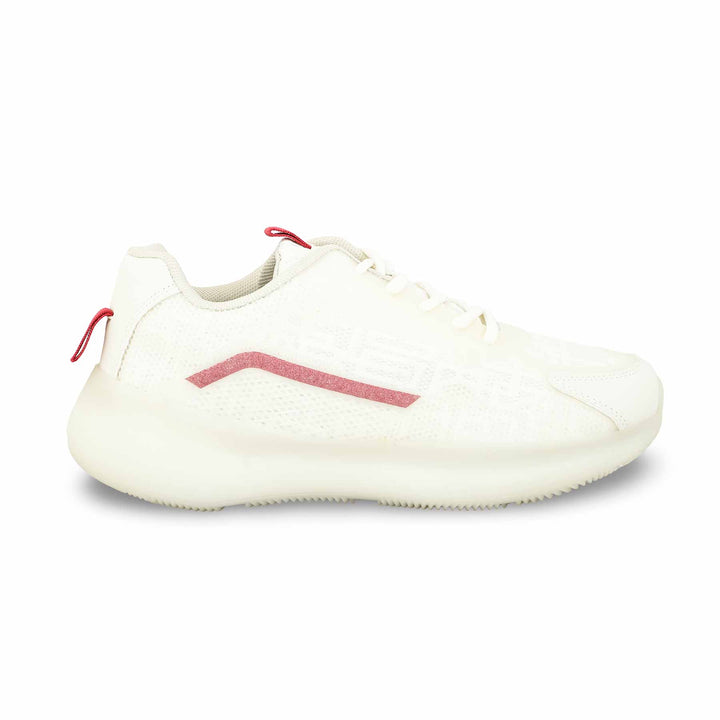 White Casual Sneaker For Women AT7347