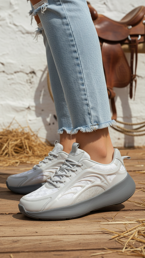 Grey Casual Sneaker AT7349