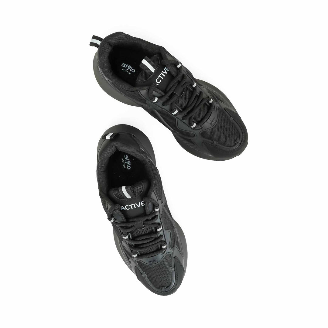 Black Casual Sneaker For Ladies AT7350