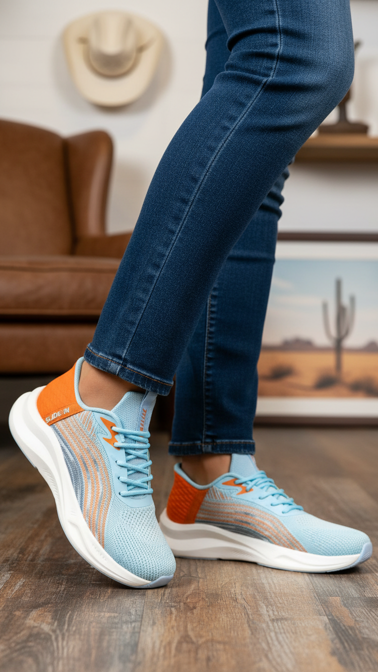 Orange Casual Sneaker AT7354