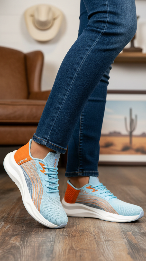 Orange Casual Sneaker AT7354