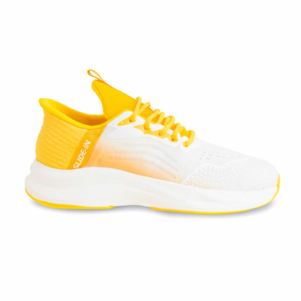 Yellow Casual Sneaker For Ladies AT7357