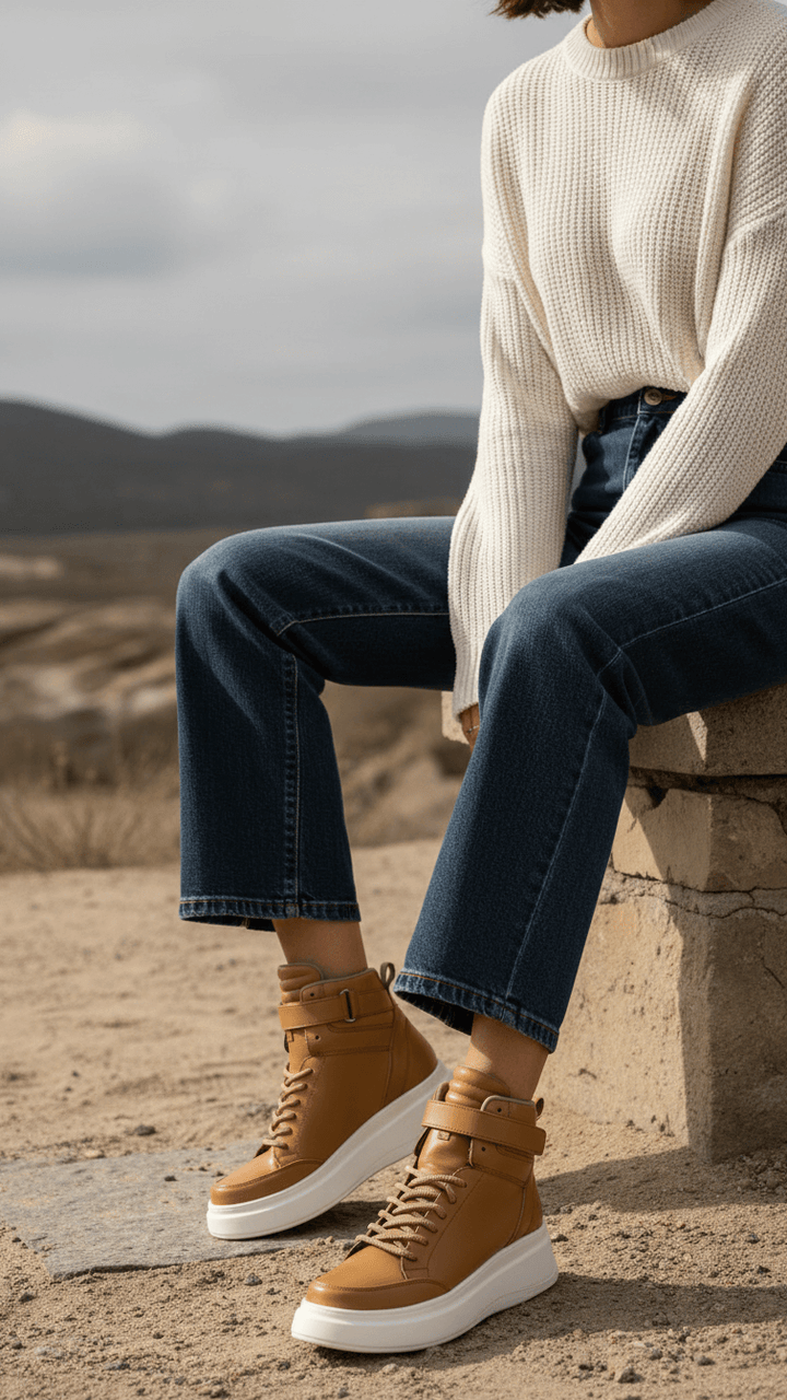 Mustard Women Casual Sneaker AT7363