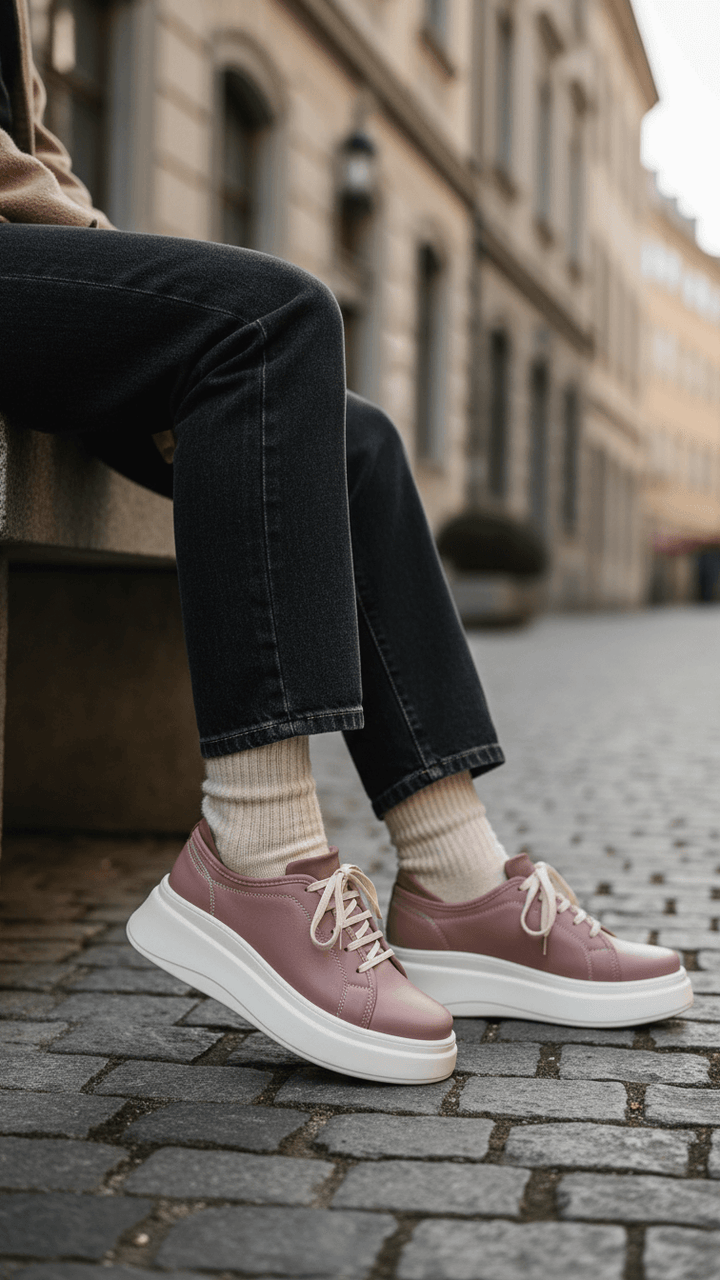 Lilac Casual Women Sneaker AT7366