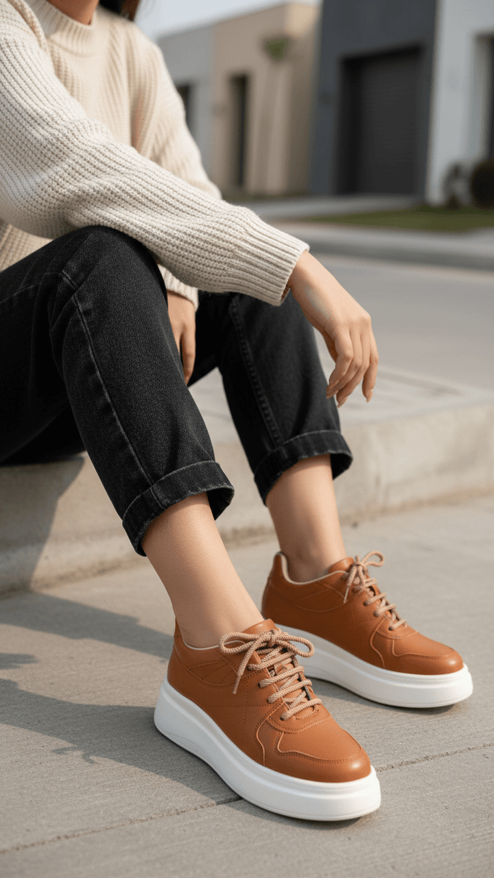 Mustard Casual Sneaker AT7369
