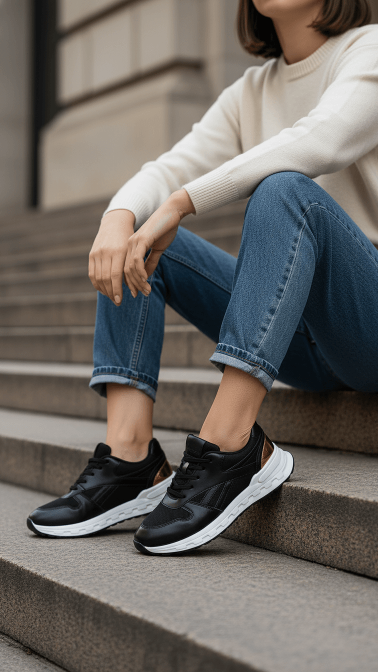 Black Casual Sneaker AT7370