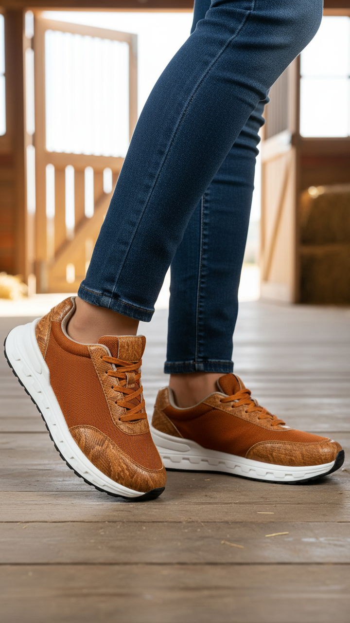 Mustard Casual Sneaker For Women AT7372