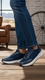 Navy Casual Sneaker For Women AT7372