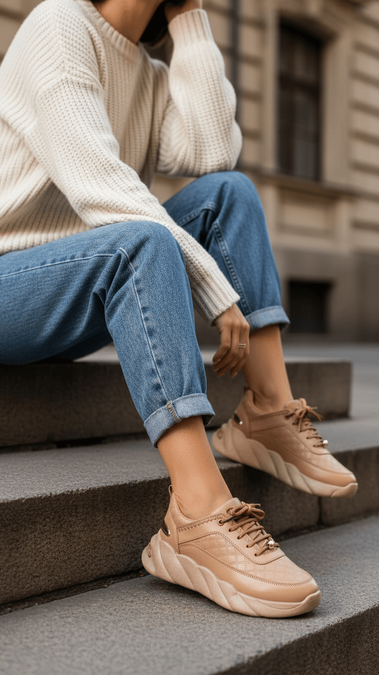 Brown Casual Sneaker AT7373