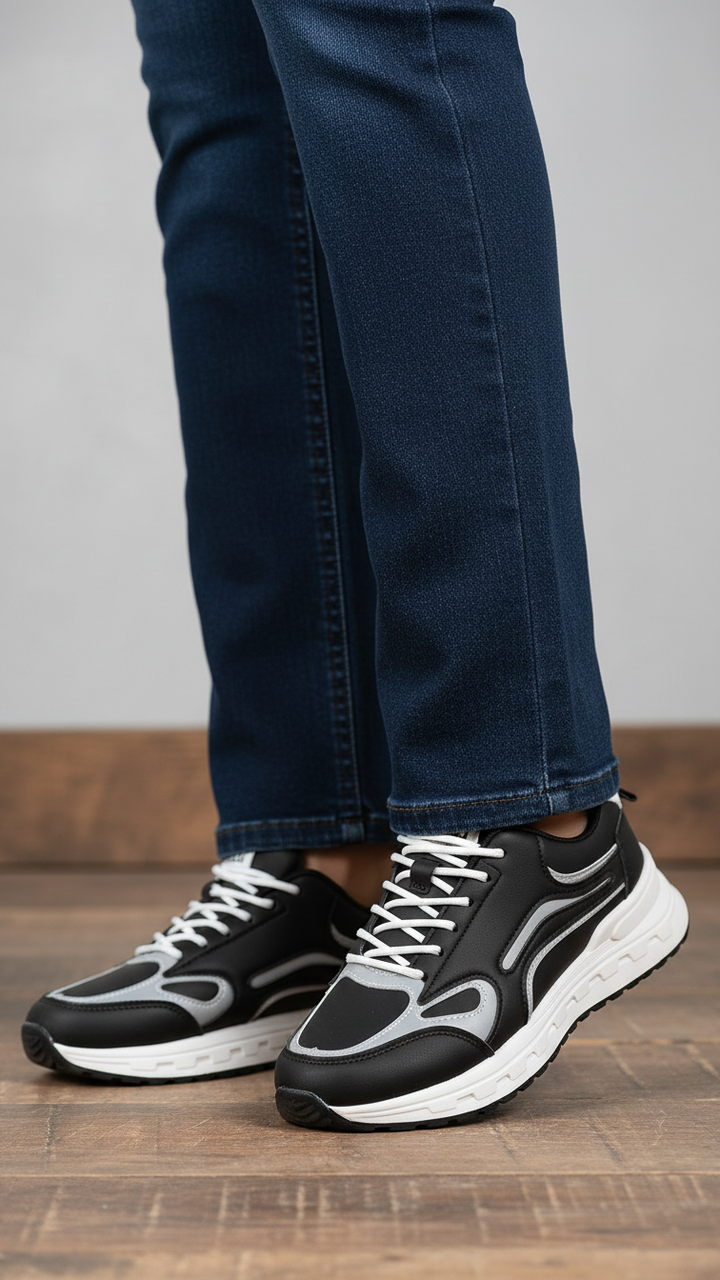 Black Casual Sneaker AT7383