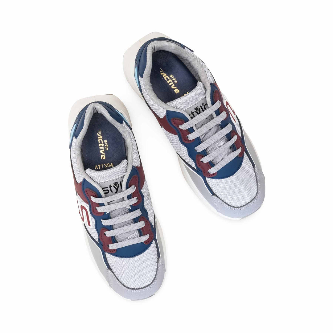 Grey Casual Sneaker For Ladies AT7384