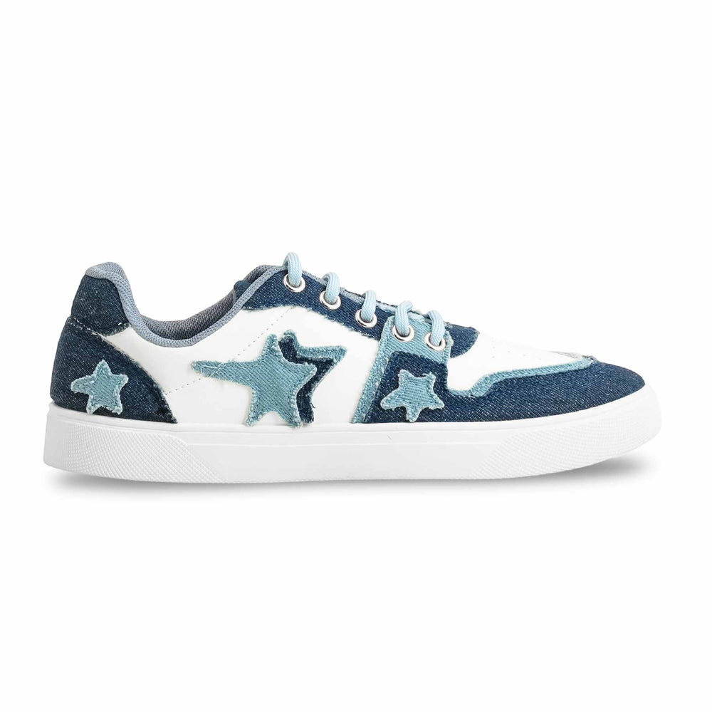 Blue Casual Sneaker For Ladies AT7402