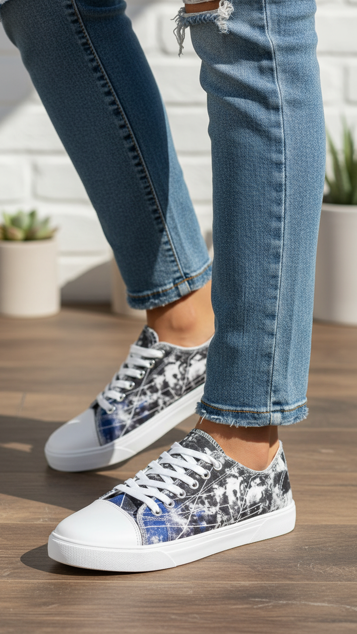 Blue Casual Women Sneaker AT7403