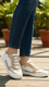 White Casual Sneaker For Women AT7407