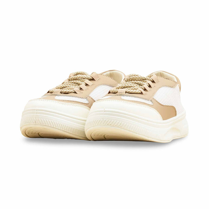 White Casual Sneaker For Women AT7407