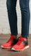 Red Casual Sneaker For Women AT7410
