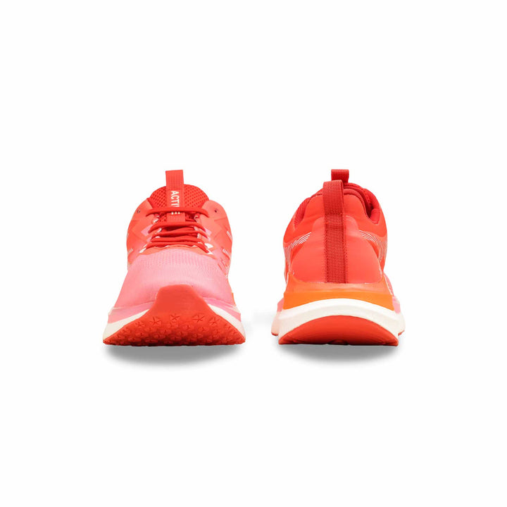 Orange Casual Sneaker For Women AT7412
