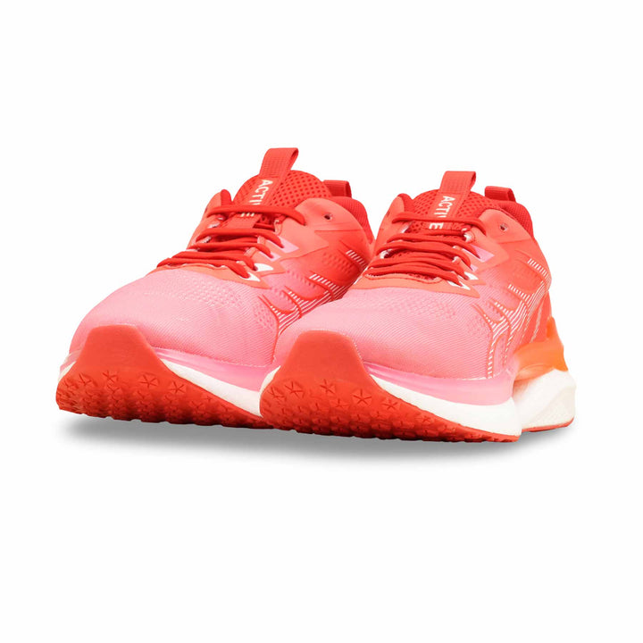 Orange Casual Sneaker For Women AT7412