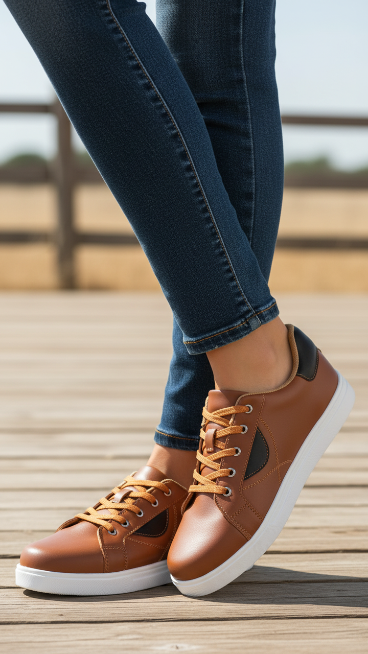 Brown Casual Sneaker AT7423