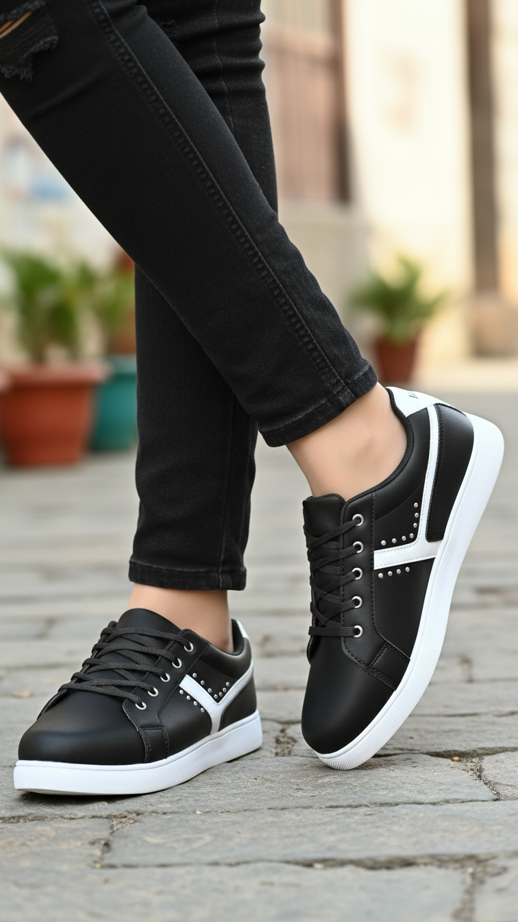 Black Casual Sneaker AT7425