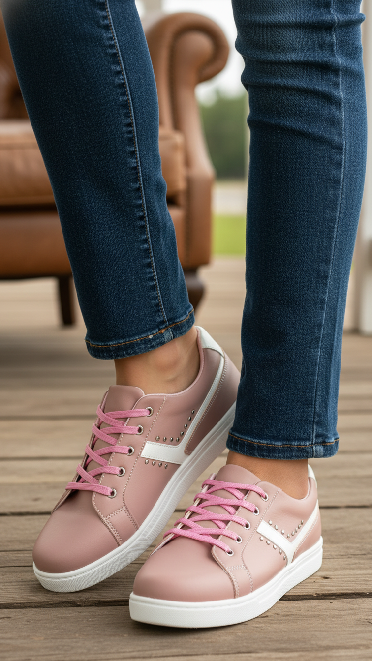 Pink Casual Sneaker AT7425